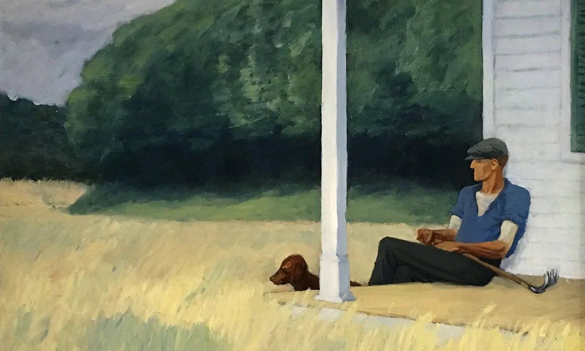 allontanarsio's tweet photo. Men’s loneliness in Edward Hopper's paintings https://t.co/M3kKemeYF4