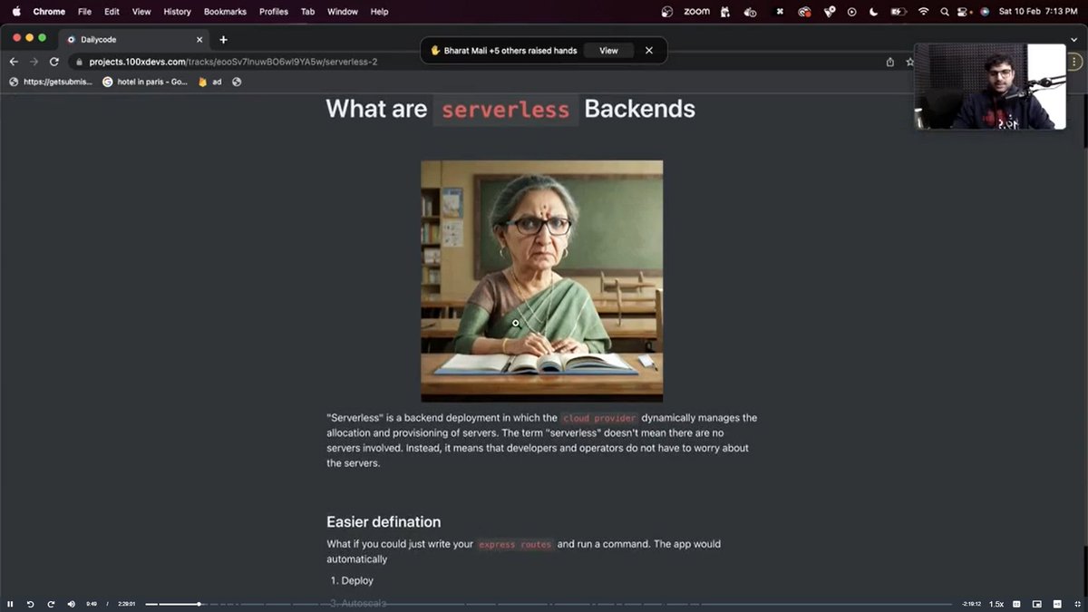 DivyanshRathi_'s tweet photo. #Day28 with the 100x Devs cohort: Learned about serverless backend today. It’s impressive how it streamlines development and boosts scalability!
@kirat_tw
#WebDevelopment #LearningJourney #100xDevs #ServerlessBackend #Scalability https://t.co/WVDumsIK5O
