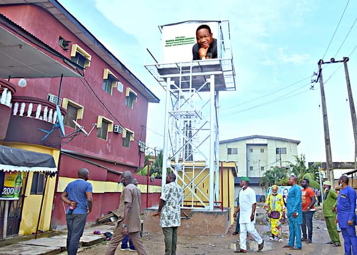 ganiyujohnson02's tweet photo. KEEPING MEMORY WITH GAJ

Hon. Ganiyu Abiodun Johnson GAJ facilitated the construction of a primary school in Ejigbo, Lagos State, and also constructed the biggest borehole in Okota. His antecedents remained unforgettable.

Let's keep embracing lasting change!

#GAJ https://t.co/Foaee0ePLd