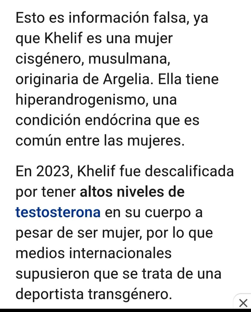 AngelPssa's tweet photo. @losIndispensab2 Creo que en esta ocasión no le atinaste a la broma, NO es una mujer transgénero, aunque es verdad que tiene niveles de testosterona altos. 
Es un tema complejo de abordar. 
https://t.co/ejZrRWkJ0S https://t.co/iCYhPzbZF2
