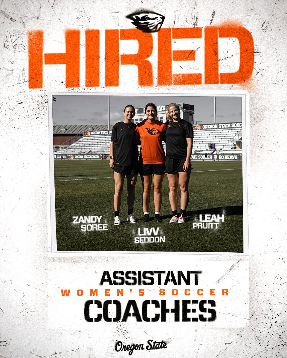 Beaver Nation, you're going to love these three 🧡🖤

Join us in giving a warm welcome to Zandy Soree, Livv Seddon and Leah Pruitt, our newest assistant coaches!

📰: shorturl.at/yaG7Z

#GoBeavs