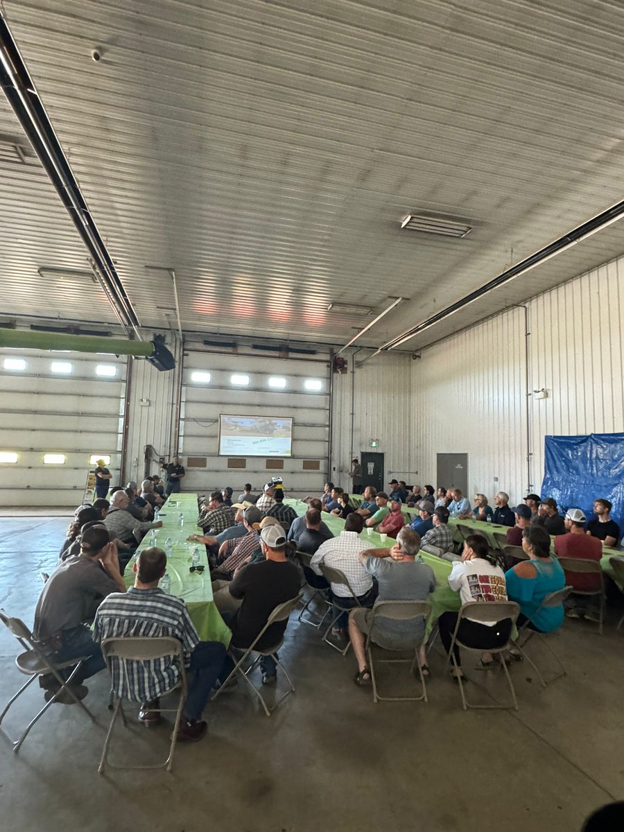 We have been on the road with <a href="/CLAAS_America/">CLAAS North America</a> speaking at all their combine clinics this summer, helping their customers get ready to set their combines effectively and maximize the grain going in the bin.

#harvest24 #agribusiness #harvest #agriculture