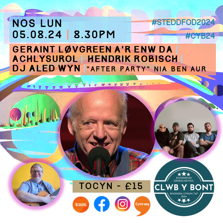 ClwbYBont's tweet photo. Heno!!!! #eisteddfod Pontypridd RCT https://t.co/Y5mV31RQdq
