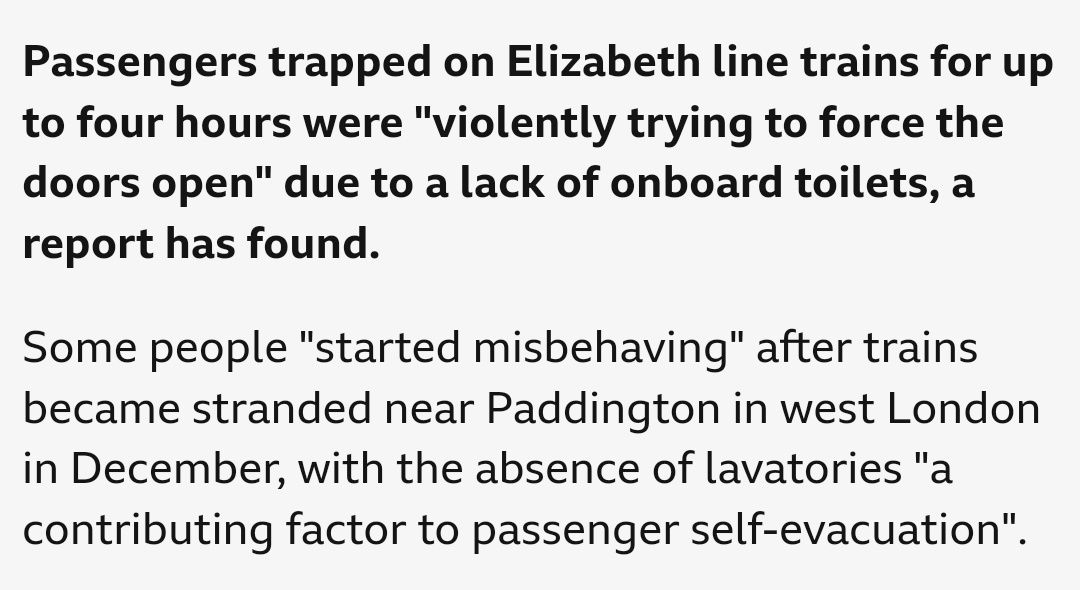 Well that's unfortunate.