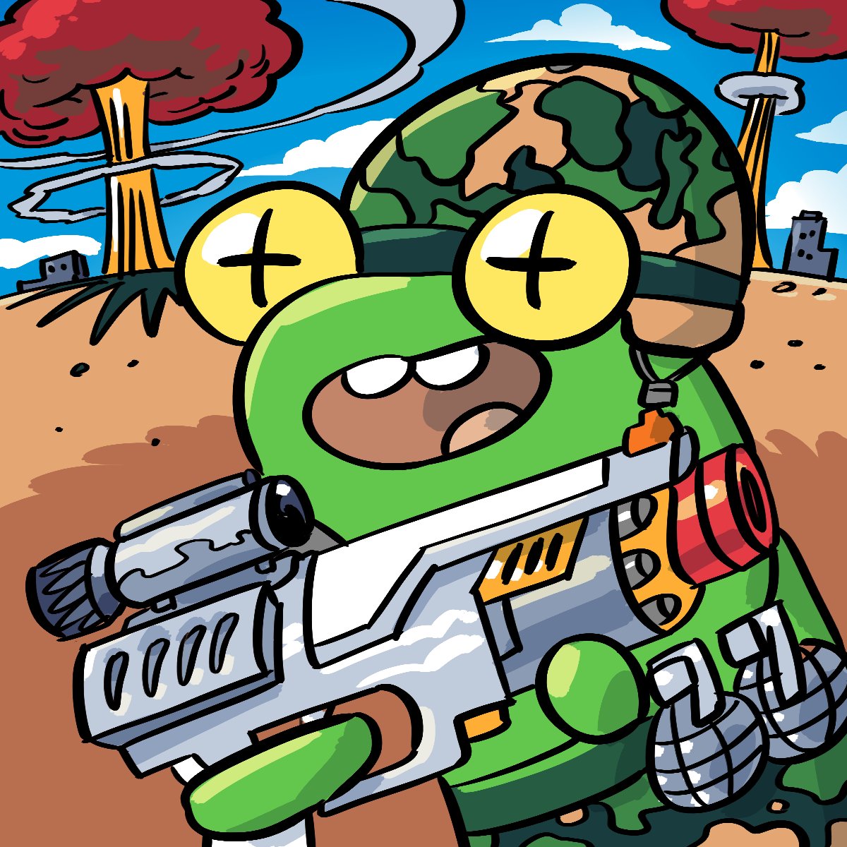 GM! 🌞 We're working on some awesome features for our new mobile game, Nifty Royale, and we'd love your input! 🤗

What games do you love, and what makes them stand out? Is it the captivating characters, the smooth controls, or the dynamic camera angles? Maybe it's the jetpacks,