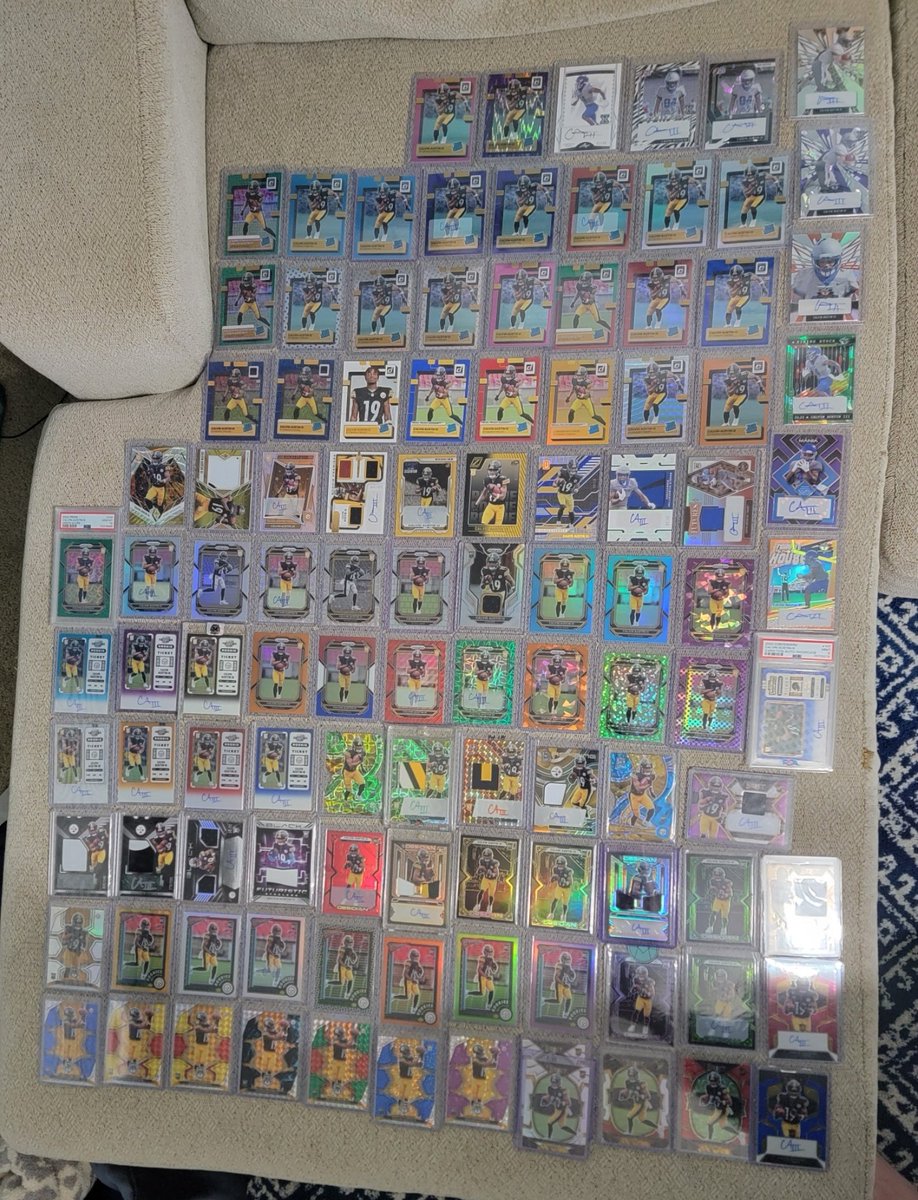 SlobbyH's tweet image. Love seeing the Calvin Austin III hype come alive this preseason... 🙏 he earns the WR2 role this season!