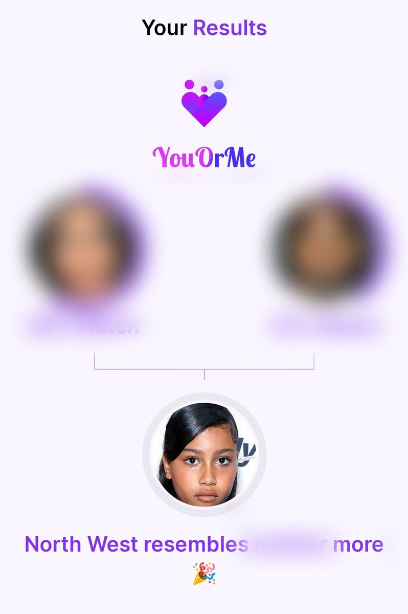 StoryGenius_Me's tweet photo. 👀 Guess who North West looks more like! Is it Kanye West or Kim Kardashian? 🤔

Every day, we’ll be comparing a new celeb family with our AI tool. 

Today’s spotlight is on Kim K and Kanye! 💫

Curious to see the result? Link in the replies 👇 

#YouOrMe #FamilyFun #KanyeWest https://t.co/NDs3XAxa70