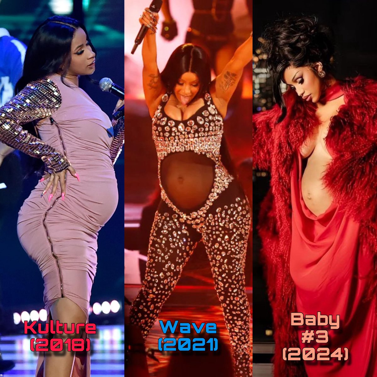 BardisMedia's tweet photo. Cardi B always serves a pregnancy reveal.🥹 https://t.co/pI2BE84wQs