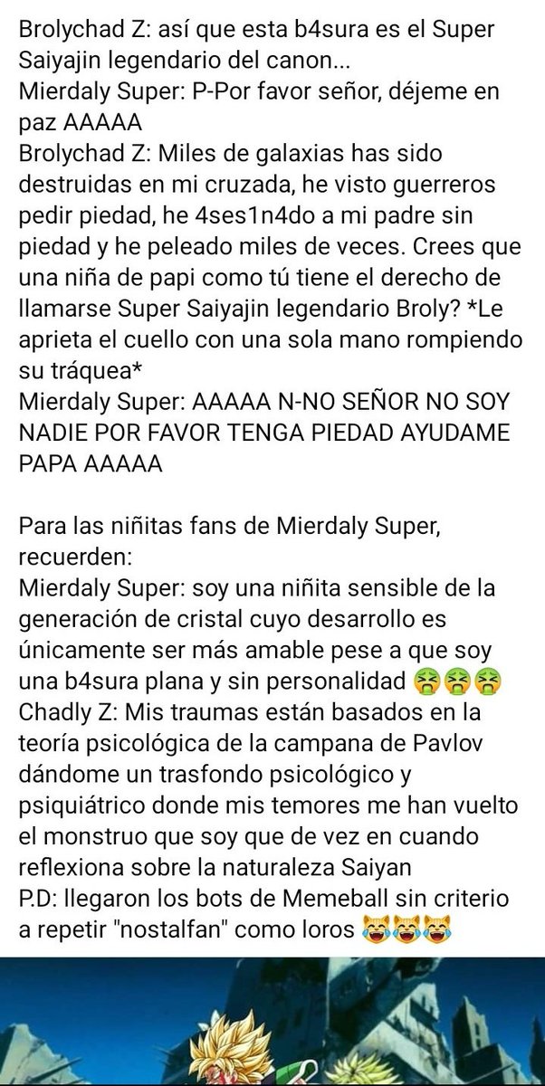 Comentarios Tontos de Dragon Ball tweet media