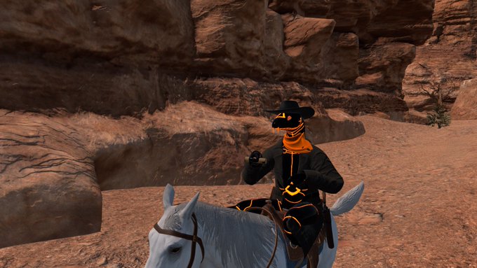 What you never seen a synth gun slinger before? https://t.co/Qbyz4yCpKv