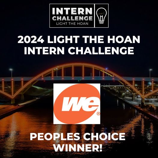 Congratulations to our incredible interns! They won the People’s Choice Award in the <a href="/LightTheHoan/">Light The Hoan</a> Intern Challenge. 

We know their future is going to be bright. 💡 

#LightTheHoan #InternchallengeMKE