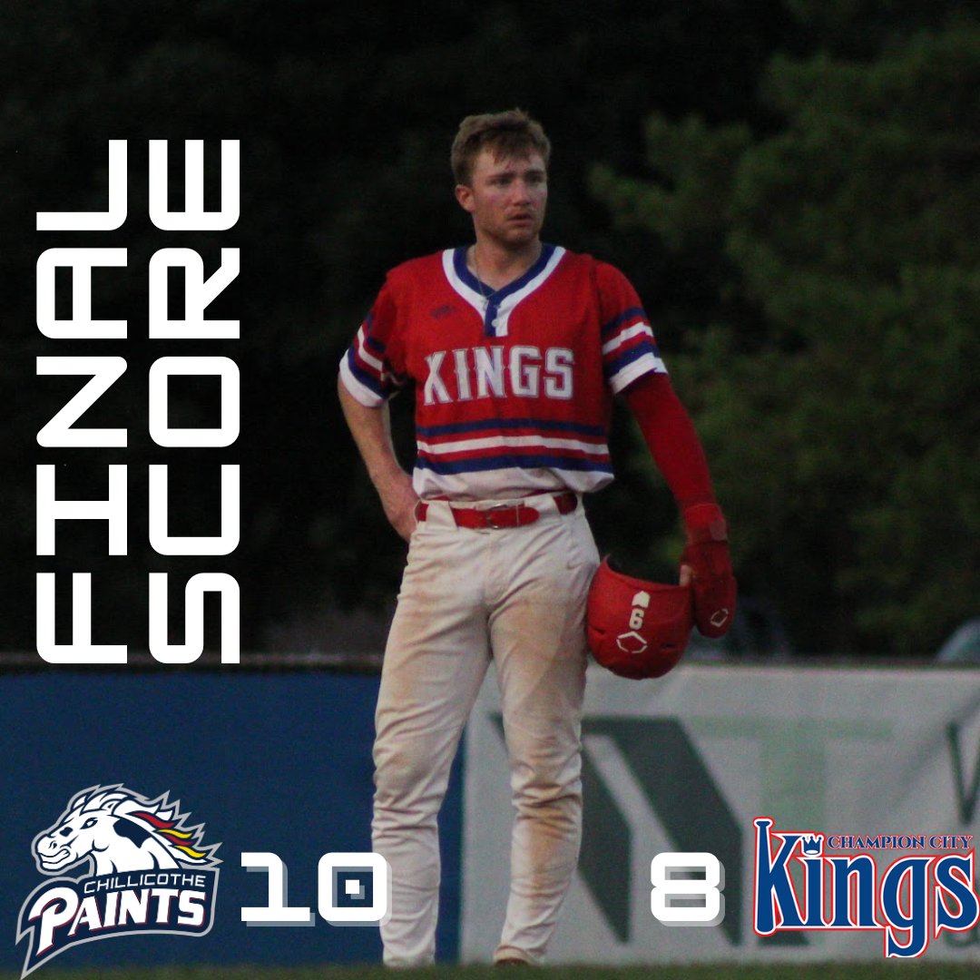 The Kings battled hard last night, falling short to the Paints by 2 runs.