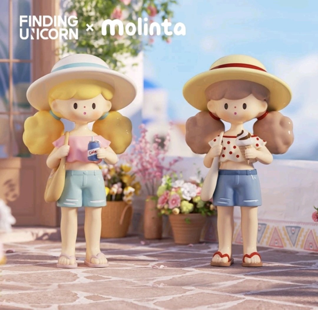 air_suda's tweet image. #FINDING #UNICORN #Molinta Minor Holiday Series Blind Box （6 Pcs/Whole Set） 💓🌈🎀 s.shopee.co.th/A9xFSobx5m