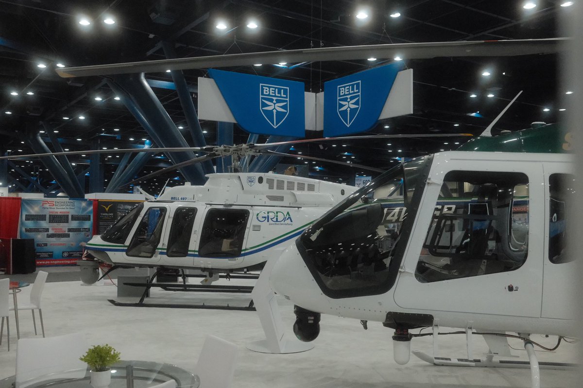 BellFlight's tweet photo. The Bell team has landed in Houston for @PublicsafetyAV8 #APSCON 2024! Stop by booth #100 to meet the team and learn how Bell can support your mission with operational readiness and exceptional customer support.
Learn more: https://t.co/SgtYFlNeWR
@LeonSheriff @gdra_ok https://t.co/bbUBvlMmau