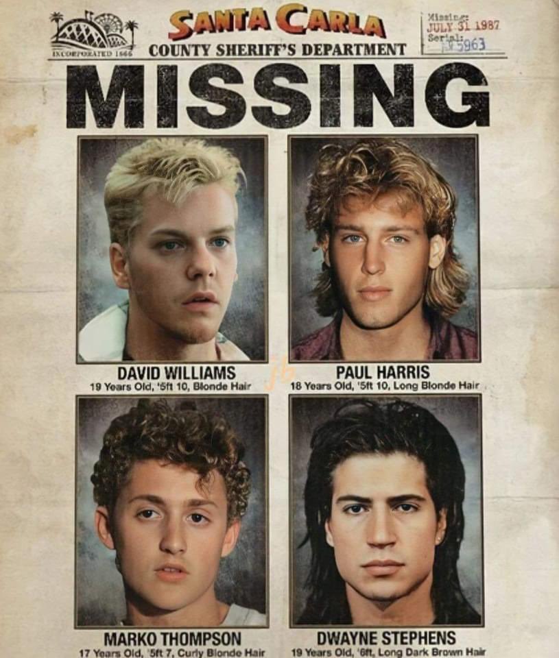 Mnemonic_Media's tweet photo. These Boys have been Lost for 37 years! #Thelostboys #80s #movies https://t.co/b0XDWp2AnB