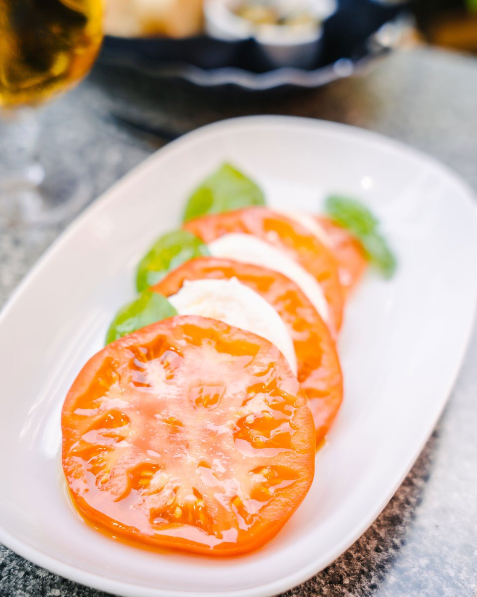 Experience the taste of luxury with our Campania Burrata Mozzarella, Vine Tomato &amp; Basil Pesto Composition. The creamiest buffalo mozzarella, is paired with tomatoes at their peak and a home-made basil pesto dressing. 

#BirminghamLunch #BrunchinBirmingham  #BhamBrunch