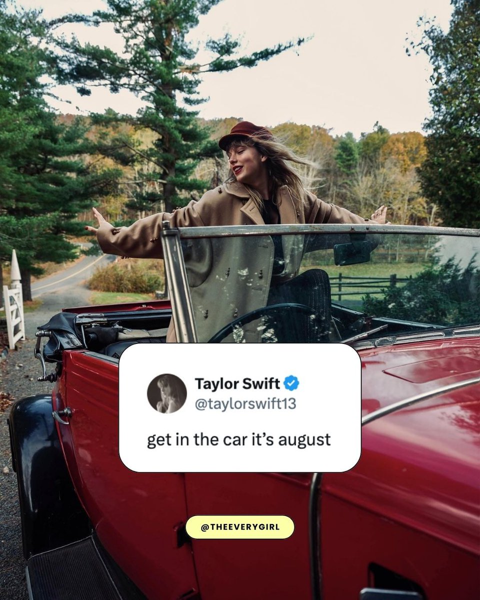 TheEverygirl_'s tweet image. happy #TaylorSwiftAugust to all who celebrate!