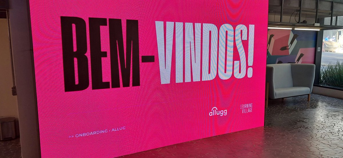 Alluggbr's tweet image. Hoje tivemos nosso onboarding no Learning Village. Estamos ansiosos pela parceria!