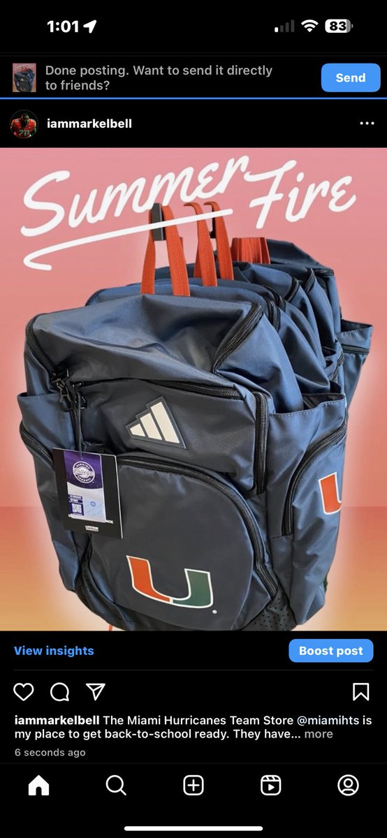 β K E L LπβοΈ (@markelb_78) on Twitter photo The Miami Hurricanes Team Store <a href="/miamihts/">Miami Team Store</a> is my place to get back-to-school ready. They have everything from the latest Hurricane gear to this new backpack from Adidas. Visit the store today or give them a call to place an order: (305) 284-3244 The Miami Hurricanes Team Store <a href="/miamihts/">Miami Team Store</a> is my place to get back-to-school ready. They have everything from the latest Hurricane gear to this new backpack from Adidas. Visit the store today or give them a call to place an order: (305) 284-3244