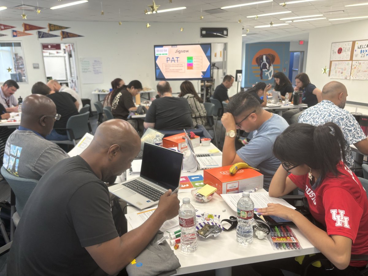 Exciting first day of PD at Eastwood! Today, we dug into our data to uncover insights to keep elevating excellence in our classrooms. 📊✨ #ElevatingExcellence #EastwoodPD #TeacherDevelopment #EastwoodAcademy