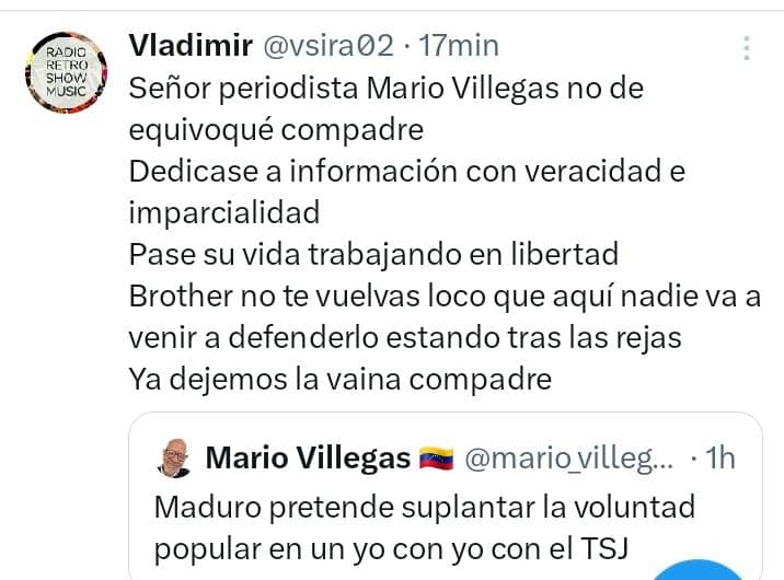 ¿Cómo puede llamarse esto si no es una amenaza directa?