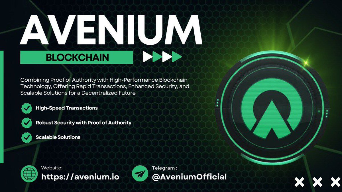 kingReZor's tweet photo. Have you bought a bag of #Avenium $AVE yet it's building its own #LayerOneBlockchain proof of Authority! #bnb paired CA:  0x02140823c86c1309b745f073c6b20b3f2b1904aa.    #crytponews #crypto #Defi $BTC #bitcoin https://t.co/sza8JUxVuY