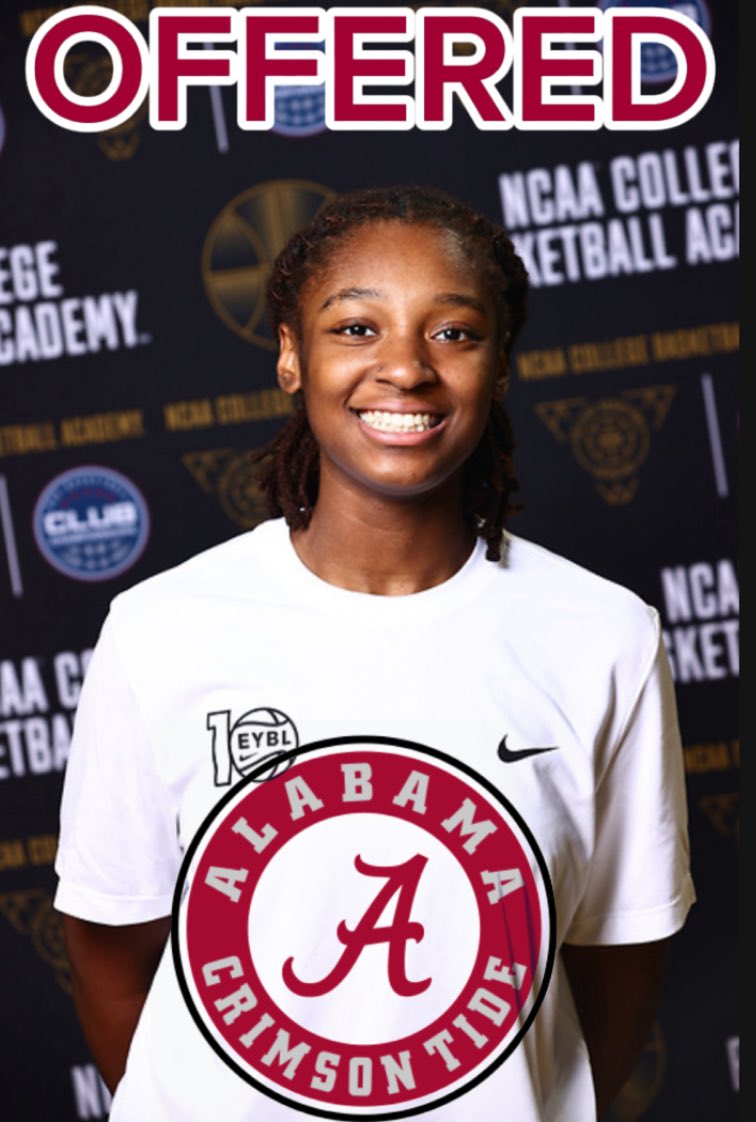 After a conversation with <a href="/Plove55/">Pauline Love</a> and <a href="/ColstenThompson/">Colsten Thompson</a> I am honored to receive a D1 offer from <a href="/AlabamaWBB/">Alabama Women’s Basketball</a> ! Thank you for believing in me! I look forward to continuing to build our relationship! <a href="/WeWorkHoops/">Christian Simmons</a> <a href="/aayers22/">Ashley Ayers</a> <a href="/Webb_GBB/">Webb School Girls Basketball</a> <a href="/weworkhoopshaun/">Shaun</a> <a href="/CoachBrody7/">Brody Curry</a> @TNFlightEYBL