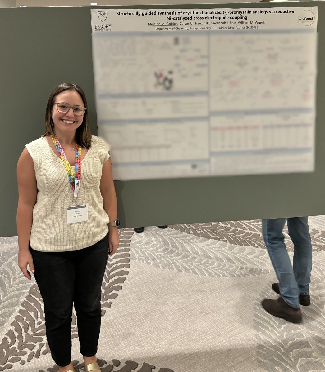 Martina Golden (@martinaamelissa) on Twitter photo Has a great time at <a href="/ACSorganic/">ACS Organic Division</a> GRS last week! I presented the synthesis that I have worked on throughout my PhD and got to meet so many talented scientists. Thank you for the invitation!! #WomenInSTEM 🧪🧫 Has a great time at <a href="/ACSorganic/">ACS Organic Division</a> GRS last week! I presented the synthesis that I have worked on throughout my PhD and got to meet so many talented scientists. Thank you for the invitation!! #WomenInSTEM 🧪🧫