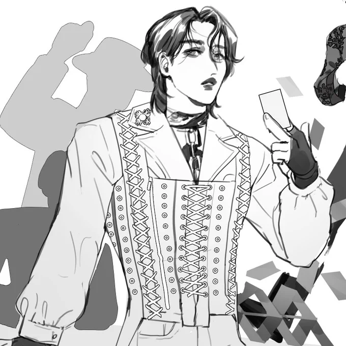 ชุดนี้วาดไว้แต่ไม่ได้ใช้ 
