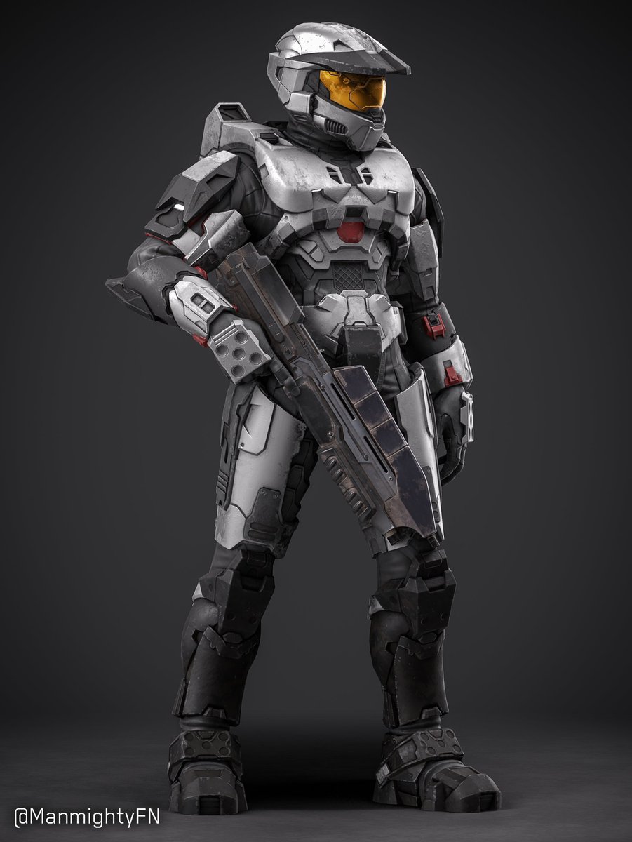 ManmightyFN's tweet image. Mark 6 Gen 1 armor with the Watchdog Neo coating

#HaloInfinite #HaloSpotlight #HaloFleetcom