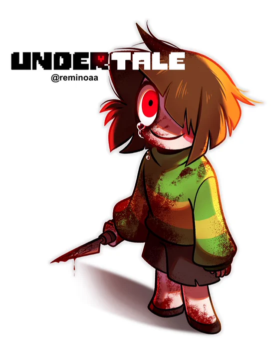 Chara. #undertaleFanart #undertale