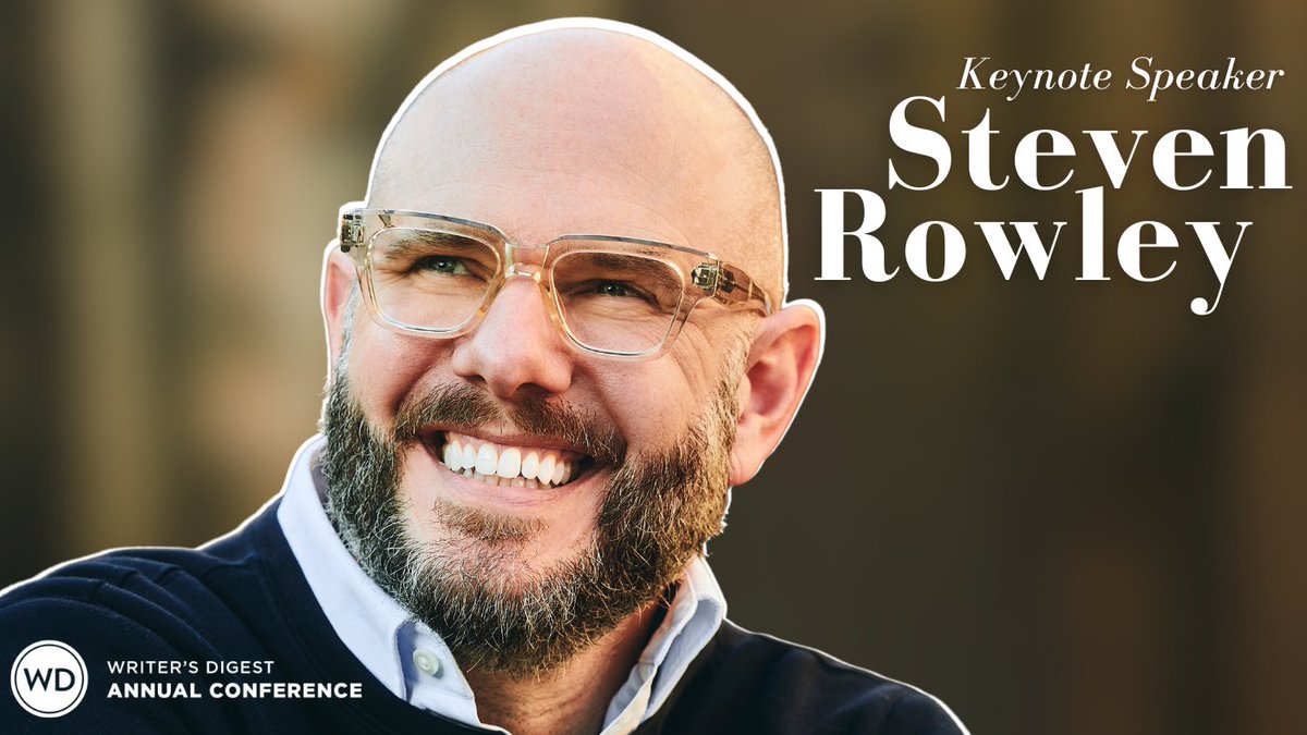 WritersDigest's tweet photo. Writer's Digest Annual Conference 2024 Keynote Speaker: Steven Rowley

We are THRILLED to have New York Times-bestselling author Steven Rowley as the keynote at this year's conference! Follow the link to register today: https://t.co/QlWYkd4WSs https://t.co/oIQw4863WK