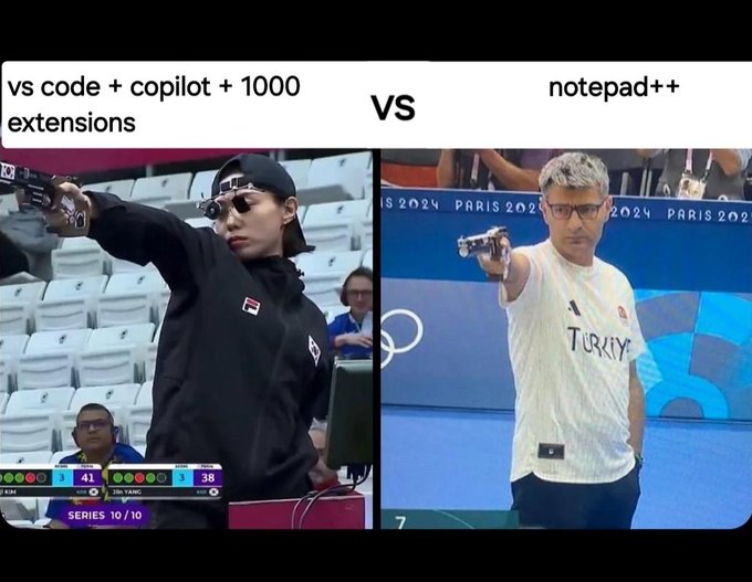 Rk_IT_Dev's tweet image. Notepad++ supremacy 😆

#tech #connect