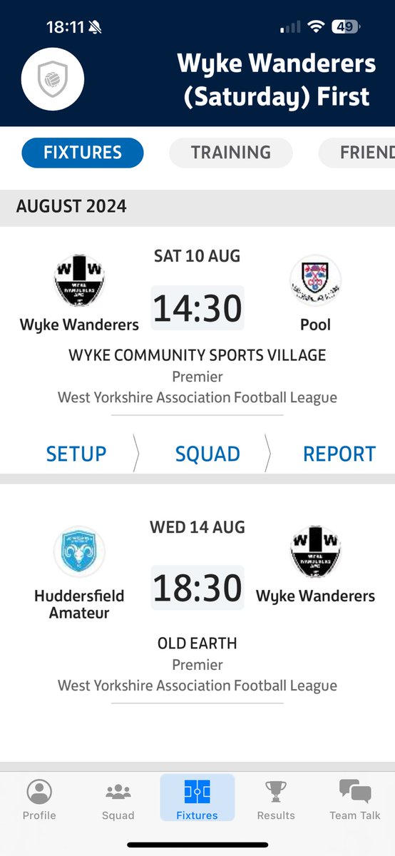 First set of fixtures 24/25 season is here ⚫️⚪️

<a href="/pool_afc/">Pool AFC</a> 
<a href="/huddsamateurs/">Huddersfield Amateur Football Club</a> 
<a href="/WYAFL1/">WYAFL</a>
