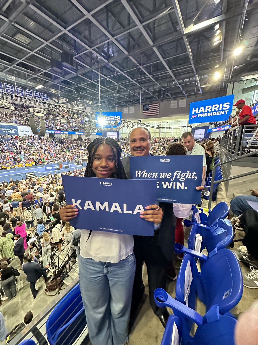My daughter has fewer rights today than the day she was born.

There is one candidate in this election who wants to roll back our rights and one who wants to restore them.

We're not going back. With <a href="/KamalaHarris/">Kamala Harris</a>, we're moving forward.