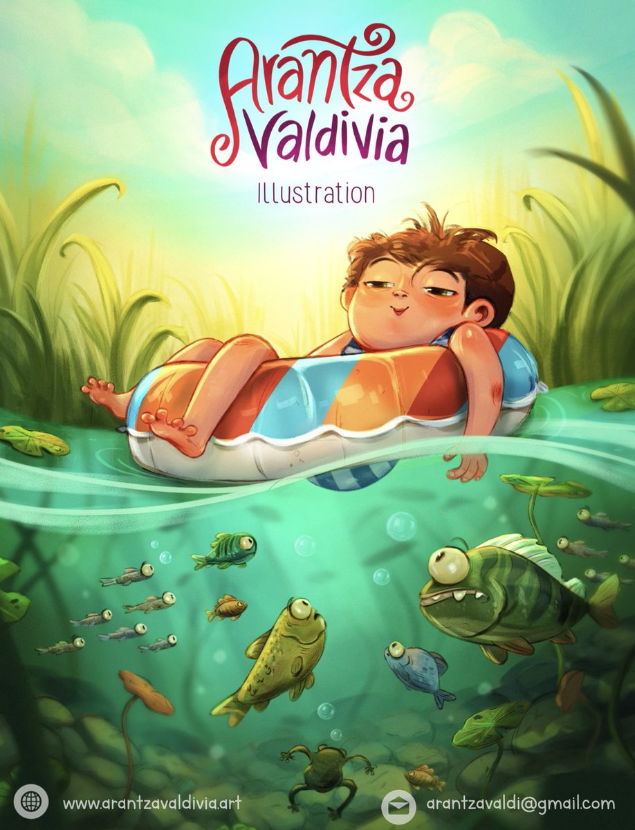 Happy #KidLitArtPostcard day! ⭐️ 

I’m Arantza, a Peruvian illustrator with a passion for creating funny characters and imaginative heartwarming stories. I’m looking for new KidLit projects!

🎨: arantzavaldivia.art
📧: arantzaillustration@gmail.com

#kidlit #illustrator