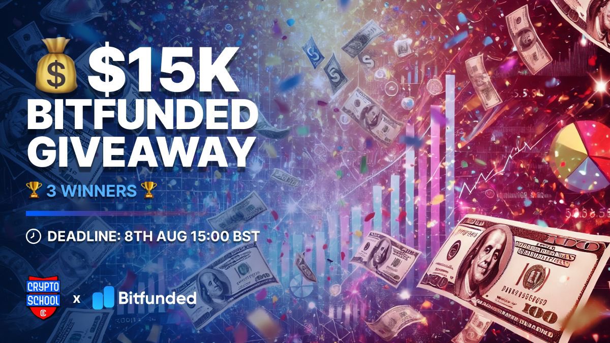 CbCryptoschool's tweet image. 15k @bitfunded giveaway 💰

Simply follow the tasks to be entered into prize draw 👇🏼

🔵 Follow @CbCryptoschool 
🔵 Follow @bitfunded 
🔵 Retweet this post 
🔵 Comment why you should win 

Good luck, fam!