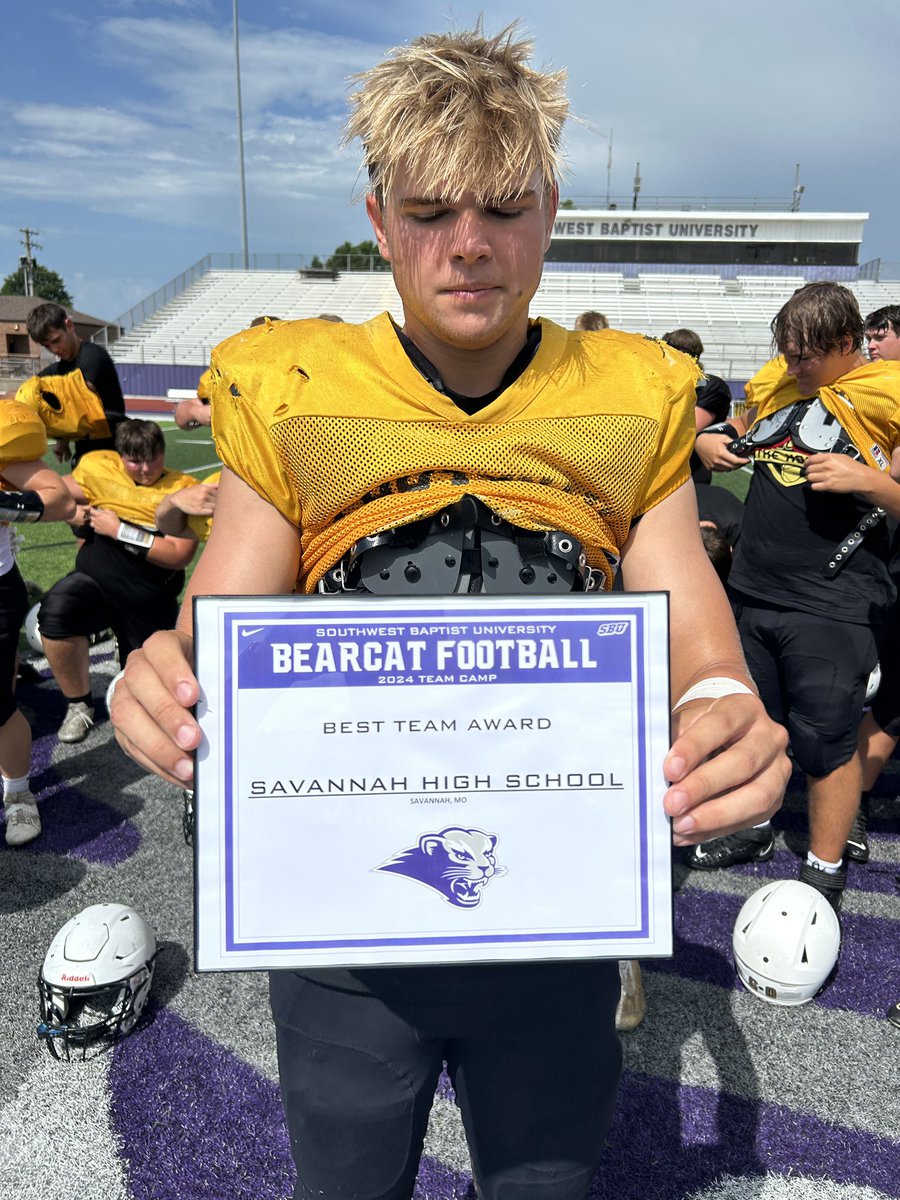 Savannah Savage Football (@savannahfb_) on Twitter photo Thank you @SBU_Football for hosting another great team camp! 2024 Savages coming home with a Team Camp Champs award and the Offensive MVP <a href="/tinez_2/">Jaiden Martinez</a>
#GRIT Thank you @SBU_Football for hosting another great team camp! 2024 Savages coming home with a Team Camp Champs award and the Offensive MVP <a href="/tinez_2/">Jaiden Martinez</a>
#GRIT