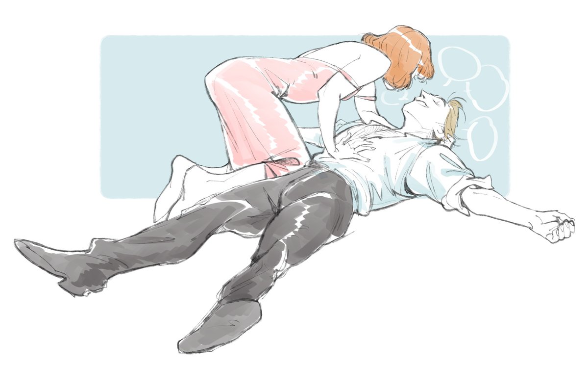 xuksta's tweet photo. OCs, Lilith &amp; Tybalt, they talk about cryptids a lot 🥺 https://t.co/C9tZM0QhXy