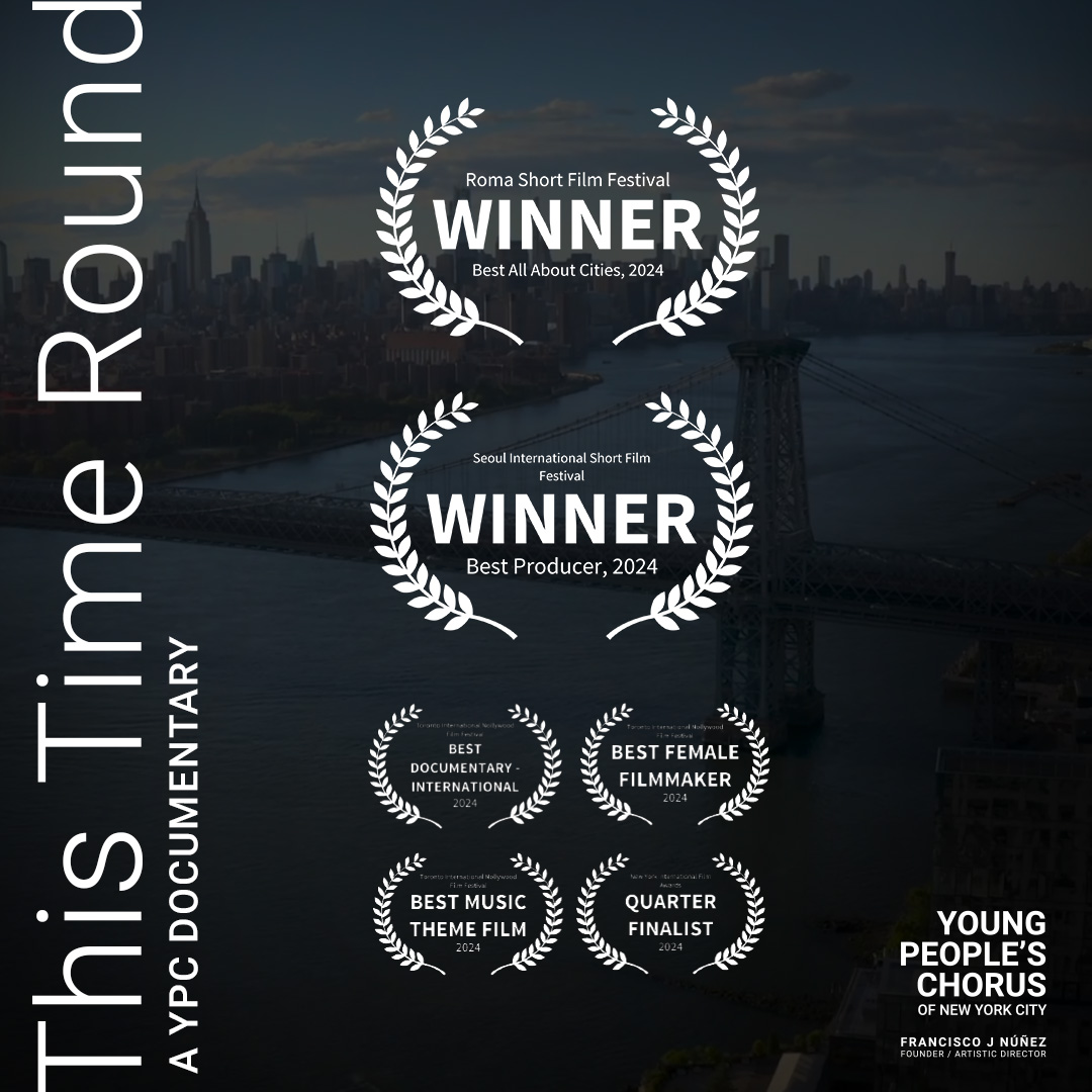 Discover the powerful connection between artistic expression and mental health in YPC's documentary 'This Time Round.'  Through the eyes of young people from the Young People’s Chorus of New York City and world-renowned composers. ypcfilms.org/thistimeround
