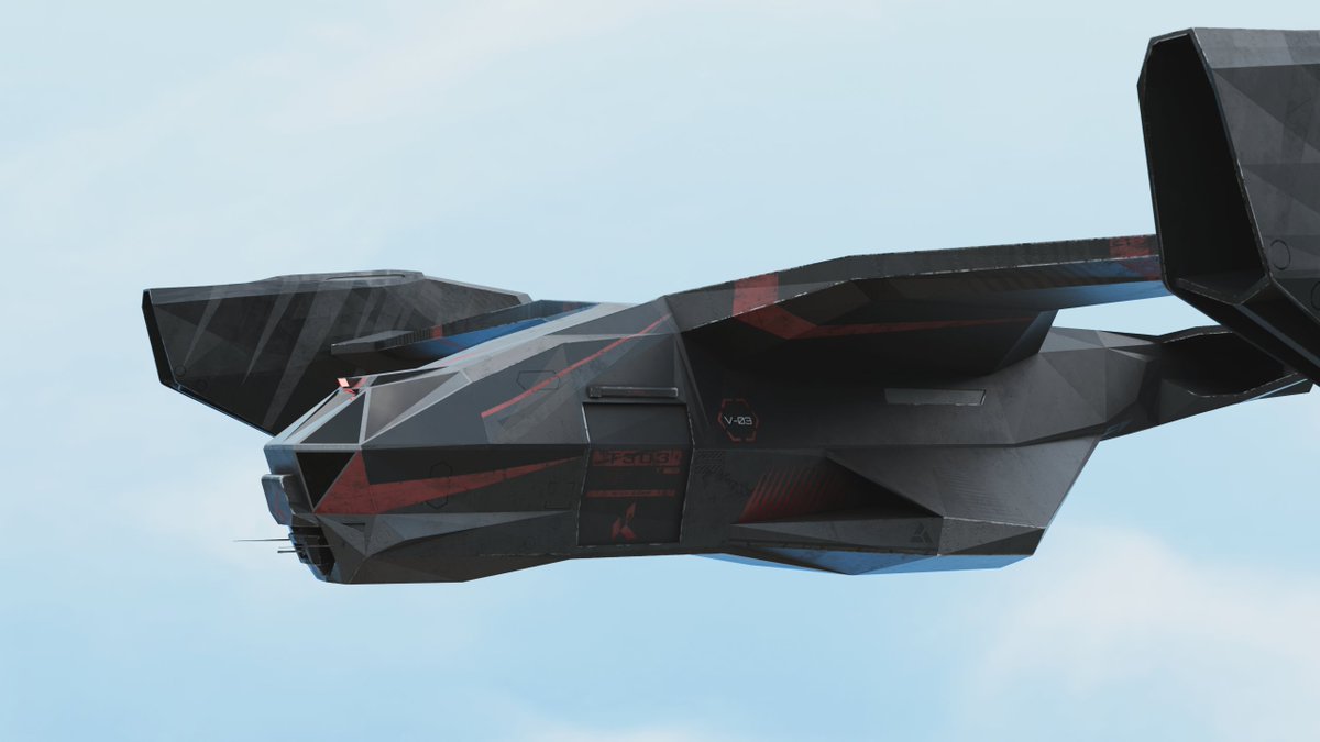 Model based on the valorant dropship from VALORANT - DUALITY Official Lore Cinematic.

Modelled in Blender and textured in Substance Painter

payhip.com/b/9eEsQ