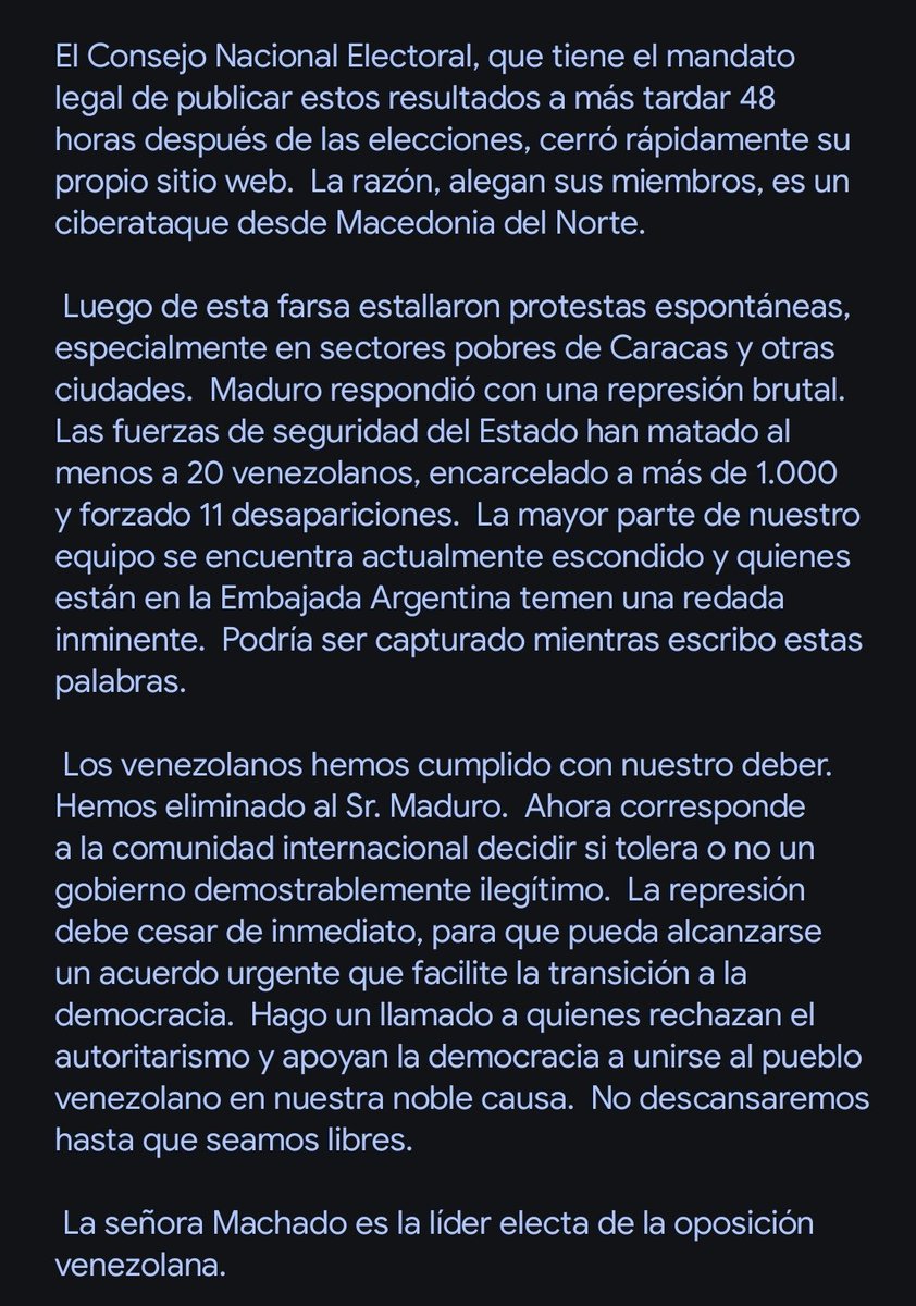 aDiegoRamirez's tweet photo. @OrlvndoA Y acá está la columna de MCM en el WSJ traducida al español: https://t.co/sLziaS6Dcc