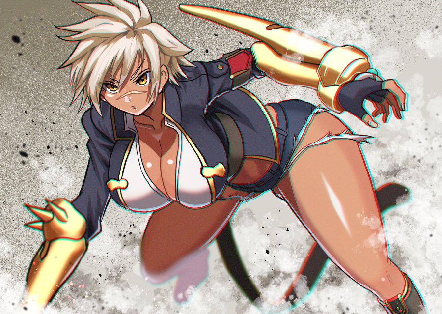 「8月2日はバレットの誕生日!#BLAZBLUE #格ゲーキャラ描こうぜ 」|アキス 『深谷慶短編集　瞬き』発売中のイラスト