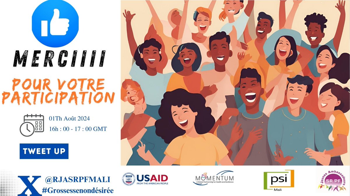 Merci beaucoup pour la brillante participation.