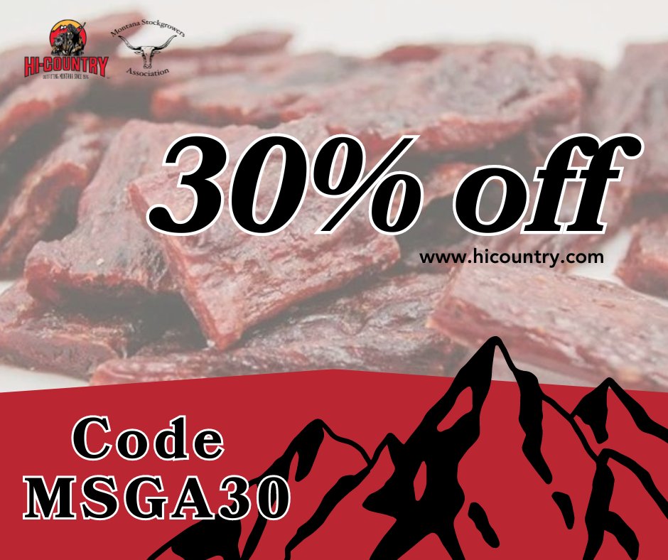 Use code MSGA30 at checkout for 30% off all HiCountry products!

Shop now at hicountry.com