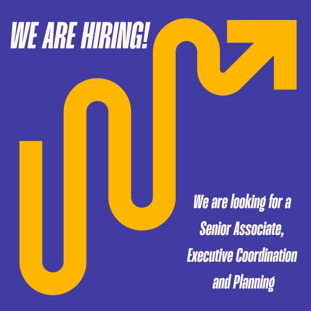Youth Deliver (@youthdeliver) on Twitter photo 🚨 <a href="/WomenDeliver/">Women Deliver</a> is hiring! The Executive Office is looking for someone to project manage key executive initiatives and support our Collective Action work.
📍 Location is flexible
🗓️ Priority deadline: 16 August
Learn more and apply here 👇
bit.ly/3yhrLhL 🚨 <a href="/WomenDeliver/">Women Deliver</a> is hiring! The Executive Office is looking for someone to project manage key executive initiatives and support our Collective Action work.
📍 Location is flexible
🗓️ Priority deadline: 16 August
Learn more and apply here 👇
bit.ly/3yhrLhL