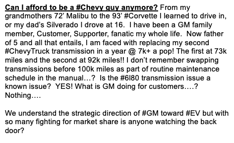 kevin_omeara's tweet image. Can I afford to be a #Chevy guy anymore? 
#Chevrolet #Chevy #TeamChevy #GeneralMotors #Automotive #z71 #offroad #4x4 #GM #ChevyTrucks #Chevrolet #Silverado #6L80 #ChevySilverado #detroit #chevytahoe #chevysuburban #GM #GovernmentMotors #MaryBarra @johnvoelcker @ChevyTrucks