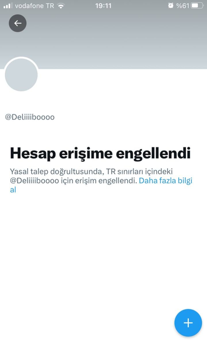 Demirbilek2002's tweet photo. Ben DELİ İBO 
Hesabımız beklediğim doğrultuda erişim engeli yedi
Gören tanıyan ve bir şekilde faydamız dokunan dostlarımızın 
kitlemize ulaşabilmek için desteklerini bekliyorum
RT atan elleriniz dert görmesin 🙋 https://t.co/wf7Xh3DuIa