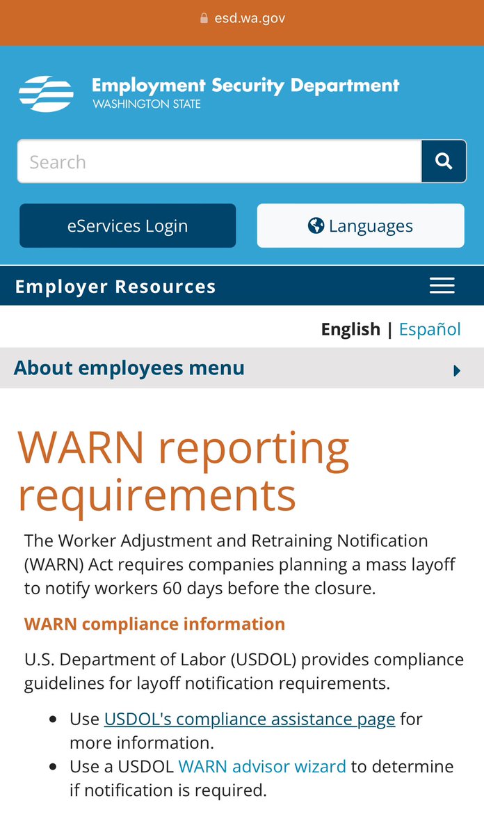 kortizart's tweet photo. Were you laid off by Bungie yesterday and found out yesterday, as opposed to 60 days ago?

I’d like to point you all to the 1998 WARN act. And suggest to record everything, organize and maybe consider seeking legal counsel. 

https://t.co/1JxElmcVpd https://t.co/G0C6UhNYnT