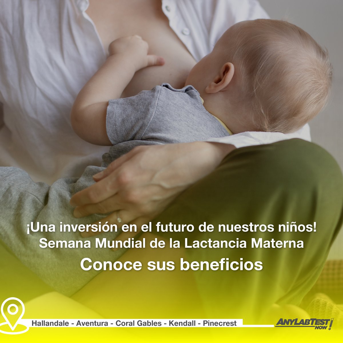 anylabtestmia's tweet image. ¡Únete a la celebración de la Semana Mundial de la Lactancia Materna! 💖 

¡Comparte tu experiencia con la lactancia materna e inspira a otros! 

#SemanaMundialDeLaLactanciaMaterna #anylabtestnow #lactanciamaterna #saludmiami #miamisaludable
